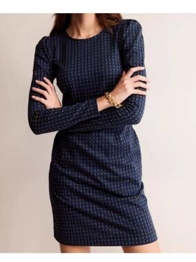 boden hattie denim dress Hattie's Love Denim Mini Dress - Blue Denim, Large | Hazel and Olive